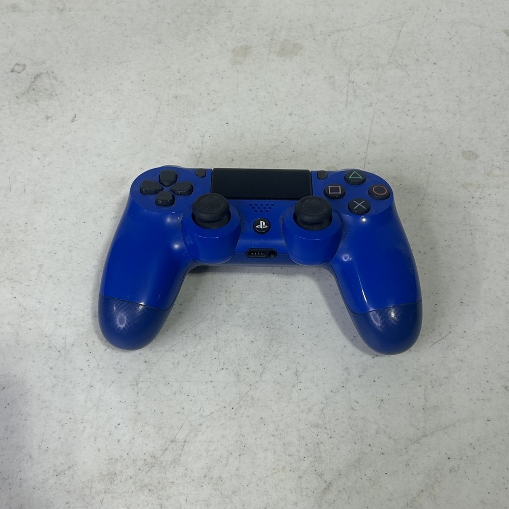 Sony DualShock 4 PS4 Wireless Controller Wave Blue CUH-ZCT2U Untested